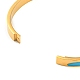 Bracelets en émail et strass à motif ovale torsadé BJEW-G678-01G-3