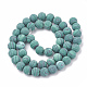 Synthetic Malachite Beads Strands G-T106-202-3