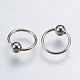 925 Sterling Silver Hoop Earrings STER-L053-04A-2