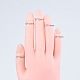 Modelo de práctica de mano de uñas de goma MRMJ-G001-46-5