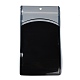 プラスチック製ジップロックバッグ  保存袋  セルフシールバッグ  トップシール  窓と吊り下げ穴付き  長方形  ブラック  21x12x0.15cm  片側の厚さ：3.3ミル（0.085mm） OPP-H001-02C-02-1