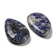 Perles de jaspe tache bleue naturelle G-B050-15-2