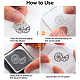 GLOBLELAND Summer Clear Stamps Animal Swimming Ring Silicone Clear Stamp Seals for Cards Making DIY Scrapbooking Photo Journal Album Decoration DIY-WH0167-56-679-5
