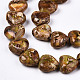 Fili di perle di diaspro imperiale naturale G-S366-065A-3