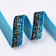Glitter sparkle ribbon SRIB-T002-01B-50-3