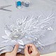 3D Flower Polyester Embroidery Sew on Flower Appliques PATC-WH0008-24A-6