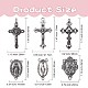 Религиозный кулон своими руками и набор для поиска ювелирных изделий DIY-SZ0007-30-7