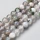 Chapelets de perles en agate d'arbre naturelle G-I199-03-6mm-4