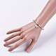 Acrylic & ABS Plastic Imitation Pearl Beads Stretch Bracelets BJEW-JB04759-6