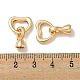 Латунь раз по сравнению с застежками KK-K378-08G-3