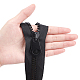 Nylon Closed-end Zipper and Resin Zipper Sliders Zipper Head DIY-BC0011-68-8