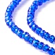 Chapelets de perles en verre transparente   GLAA-C019-01A-06-3