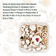 30pcs 30 pendentifs en émail en alliage d'or clair de style ENAM-YW0001-80-3