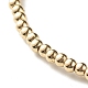 Bracelet extensible en perles de plastique rondes ccb pour fille femme BJEW-JB07002-01-4