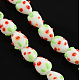 Handmade Lampwork 3D Strawberry Beads LAMP-R109B-10-1