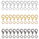 SUPERFINDINGS 180Pcs 3 Colors Iron Open Jump Rings IFIN-FH0001-52-1