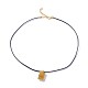 Natural Opal Pendant Necklaces NJEW-P245-I05-G-2