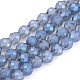 Chapelets de perles en verre électroplaqué EGLA-T003-10mm-F02-1