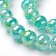 AB Color Plated Glass Round Bead Strands EGLA-R089-10mm-M-3