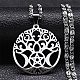 304 Stainless Steel Pendant Necklaces for Women Men NJEW-G123-14P-1