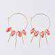 316L Surgical Stainless Steel Hoop Earring EJEW-JE03678-2