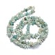 Brins de perles d'amazonite de fleurs naturelles G-O049-B-22-2