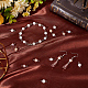Unicraftale 60 pièces 2 couleurs breloques de connecteur de perles d'eau douce naturelles STAS-UN0046-58-2