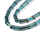 Placcare trasparente perle di vetro fili EGLA-T023-02-F04-3