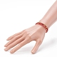 Glas & Messing Stretch-Perlen-Armbänder Sets BJEW-JB06151-3