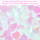 Pendenti in paillette/paillettes in pvc&nbsp;PVC-WH20005-01G-6