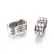 201 Stainless Steel Slide Charms/Slider Beads STAS-L238-057A-P-2