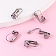 304 Stainless Steel Clip-on Earring Findings X-STAS-G081-63P-2