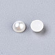 10000pcs cabujones de imitación de perlas de plástico abs SACR-S738-4mm-Z24-3