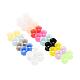 32Pcs 16 Colors Silicone Glitter Thin Ear Gauges Flesh Tunnels Plugs FIND-YW0001-19A-7