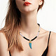 SHEGRACE Stretch Bracelets and Pendant Necklace Jewelry Sets sgSJEW-SZ0001-002-6