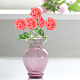 泡造花  プラスチックの茎を持つ偽のバラ  DIYのウェディングブーケ用  パーティーの装飾  鮭色  270x72x42mm AJEW-WH0182-37-6
