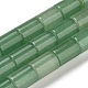 Verde naturale perline avventurina fili G-Q1008-A18-1