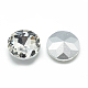 Cabujones de cristal con rhinestone RGLA-T029-25mm-01-2