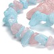 Chapelets de perles de jade blanche naturelle&nbsp;G-F703-15-1-3