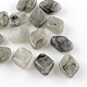 Rhombus Imitation Gemstone Acrylic Beads OACR-R041-12-1