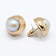 Orecchini di perle naturali EJEW-K070-07A-NR-2