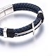 Leather Cord Bracelets BJEW-G603-10P-2