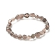 Bracelet extensible en perles d'obsidienne aux reflets dorés naturels pour enfants BJEW-JB07031-12-1