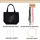 WADORN Canvas Tote Bag DIY Embroidery Kits DIY-WH0401-43-3