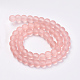 Chapelets de perles en verre transparente   GLAA-Q064-04-10mm-2