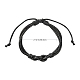 Bracelets de cordon en cuir X-BJEW-A062-01-2