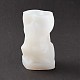 シリコーン金型を作る diy の裸の女性の花瓶  レジン型  UVレジン＆エポキシ樹脂3Dセクシーレディボディクラフトメイキング用  ホワイト  103x72x63mm  内径：31x49mm DIY-G050-01-5