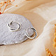 SHEGRACE 925 Sterling Silver Split Earrings JE900A-3