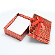 厚紙のギフトボックス  内部のスポンジ  長方形  ミックスカラー  8x5x3cm CBOX-S016-02-3