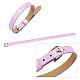 Sunnyclue 10 pcs réglable bracelet en cuir bracelet glissière bracelets bracelets fermoirs en fer pour glissière lettres bijoux faisant des breloques fournitures de bricolage BJEW-SC0001-08A-5